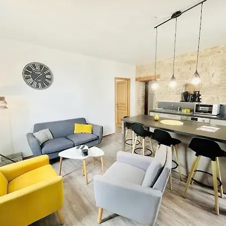 La Gare: 50m2, 4 Prs, 2 Ch - Proximite Cite Gastro 公寓 *