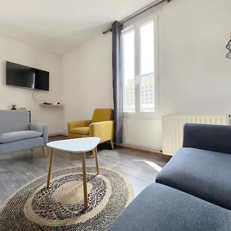 Apartamento La Gare: 50m2, 4 Prs, 2 Ch - Proximite Cite Gastro *