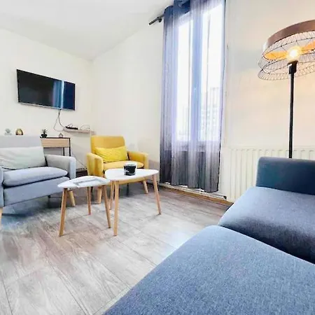 Appartement La Gare: 50m2, 4 Prs, 2 Ch - Proximite Cite Gastro